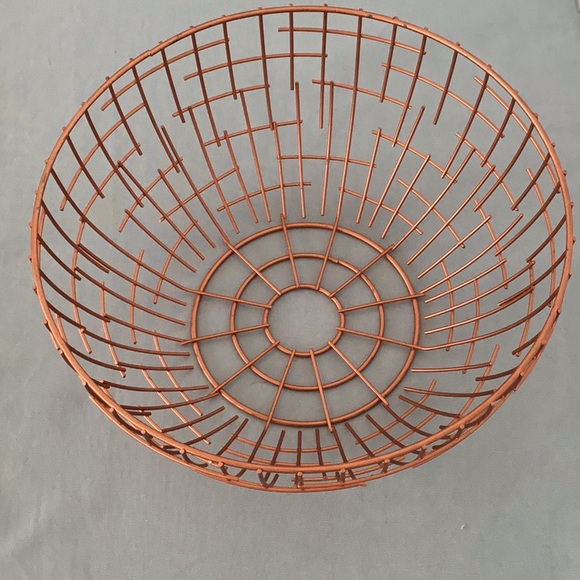 Other - Copper 12” diameter, 6” deep copper metal bowl